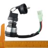 5 Wire Ignition Key Switch, Switch Replacement with Cap for