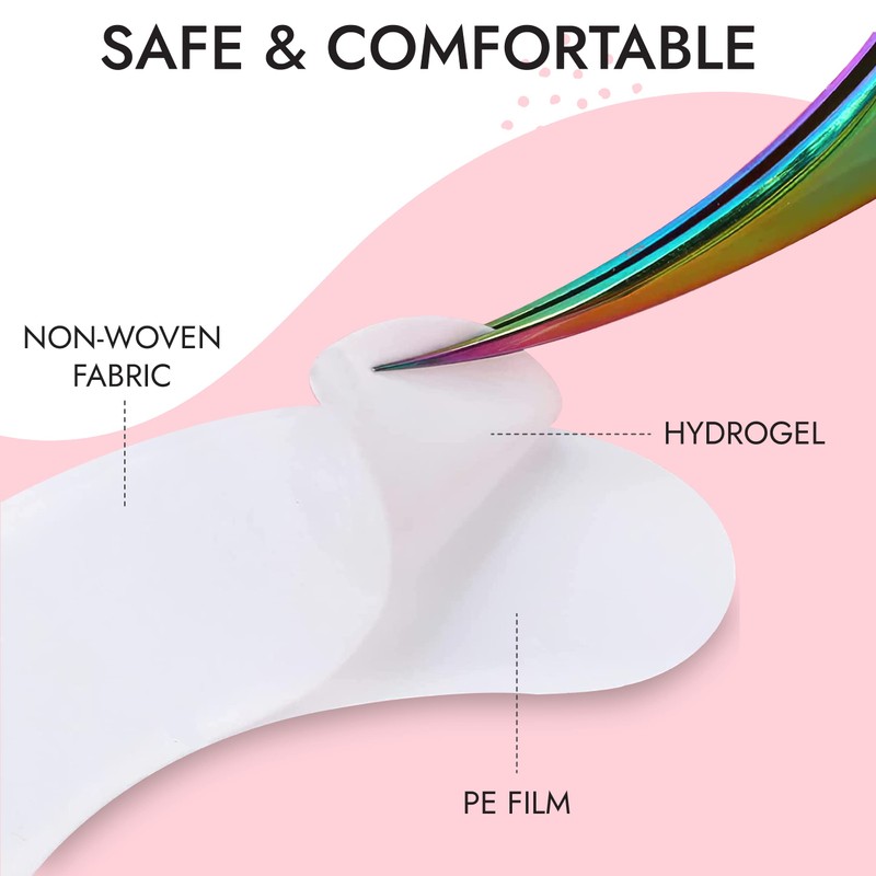 3D Beauty Biogel Eye Pads For Eyelash Extension, Under Eye