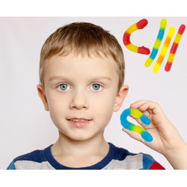 Fruidles Sugar-Free Gummy Worms Candy, Delicious Fruit Flavors Gummies (4.4 Pounds)