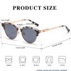 DUCO 1221 Women's Sunglasses, Polarized Lenses, UV 400 Protection, For