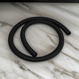 Tubo de extensión de manguera flexible para aspiradora, tubo de succión roscado EVA para limpieza del hogar (3 metros)