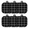 6 PCS kitchen pot holders, Black checkered pot holders for