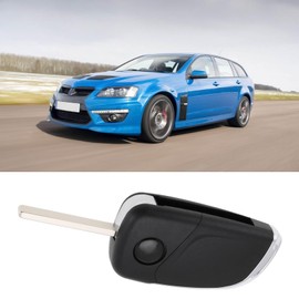 VGOL 1 x Autoschlüsselgehäuse, 2 Tasten, Klapp-Fernbedienung, Ersatz kompatibel mit Opel, kompatibel mit Zafira, kompatibel mit Corsa, kompatibel mit Adam