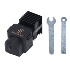 Jectse 3D Printer Hotend Kit for Bambu, High Speed Assembled Extruder Hot End Kit with Wrench, Professional 3D Printer Parts Accessories Replacement (0.8mm)