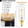 Leools E12 LED Bulb Dimmable 2W Equal 25 watt Light
