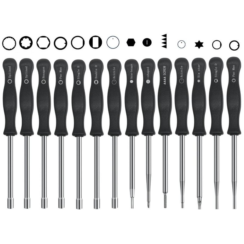 Strongthium 14 Pcs Carburetor Adjustment Tool Screwdriver Kit for 2