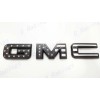 Auto Front Only Black USA Flag Emblem Overlay 2019-2025 GMC