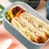 Electric Lunch Box 48W 1L Capacity Efficient Even Heating Washable
