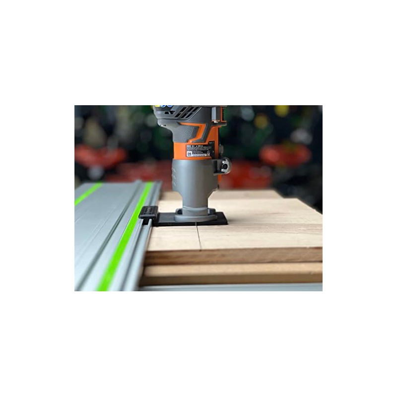 ToolCurve's Guide Rail Adapter Compatible with Ridgid Trim Router