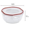 Sterilite Ultra-Seal 2.5 Qt Bowl, Airtight Food Storage Container, Plastic,