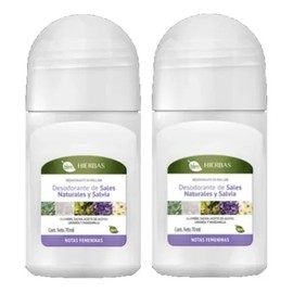 Desodorante De Sales Naturales Y Salvia Notas Femeninas Blen