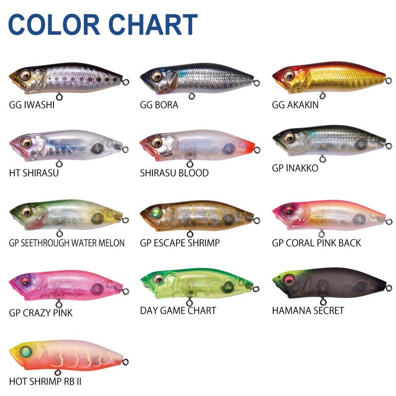 Megabass SWING HOT GP See-Through Watermelon Lure, Water Cannon