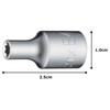 Tone 2TX-E04 E Type Torx Socket 04 1/4" Drive Angle