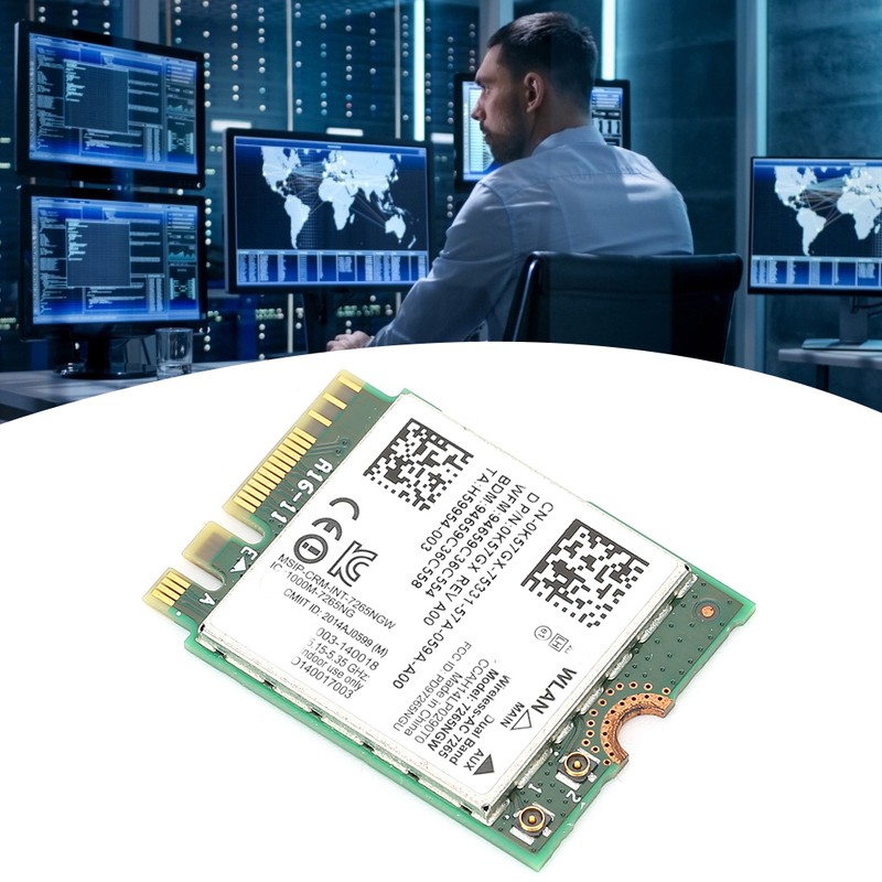 Wireless Network Card Dual Frequency for Intel AC7265 Wifi for