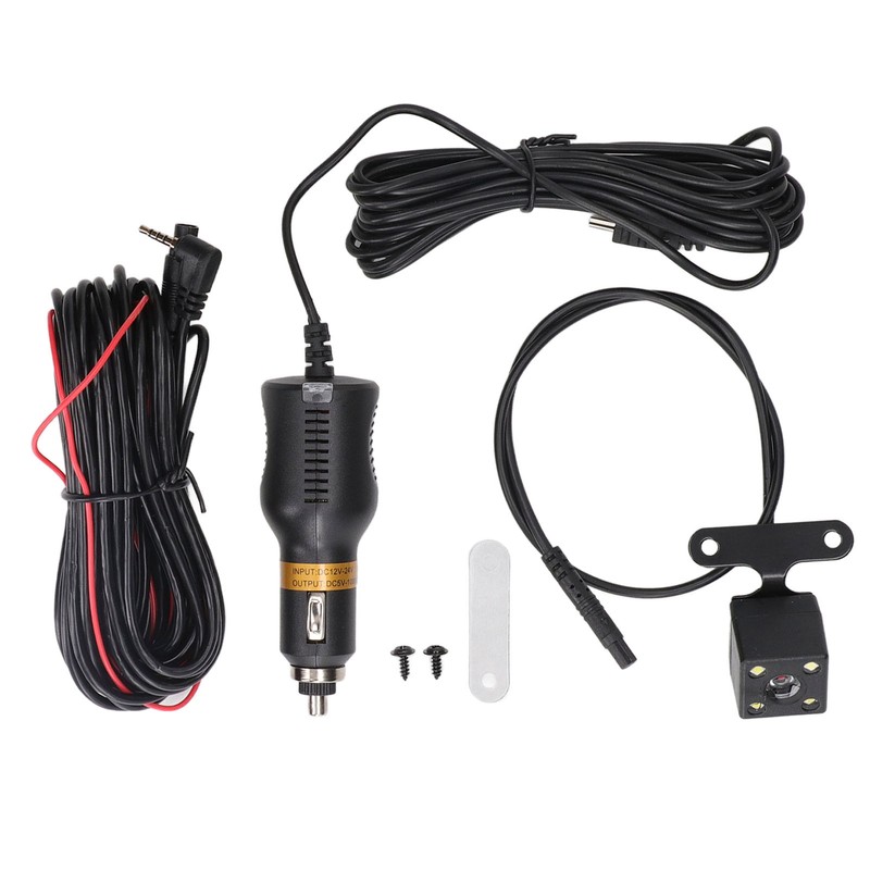 2.4 Inch Screen Dashcam 3 Way HD 1080P Three Lens