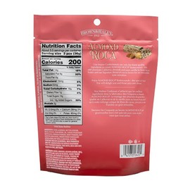 Brown & Haley Almond ROCA Stand-up Pouch, Individually Wrapped Chocolate Candy, Classic Buttercrunch Toffee with Almonds, 4.5 Ounces (Pack of 1)
