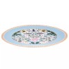 SET OF 6 Morris Garden Porcelain Dessert Plates Floral Bone