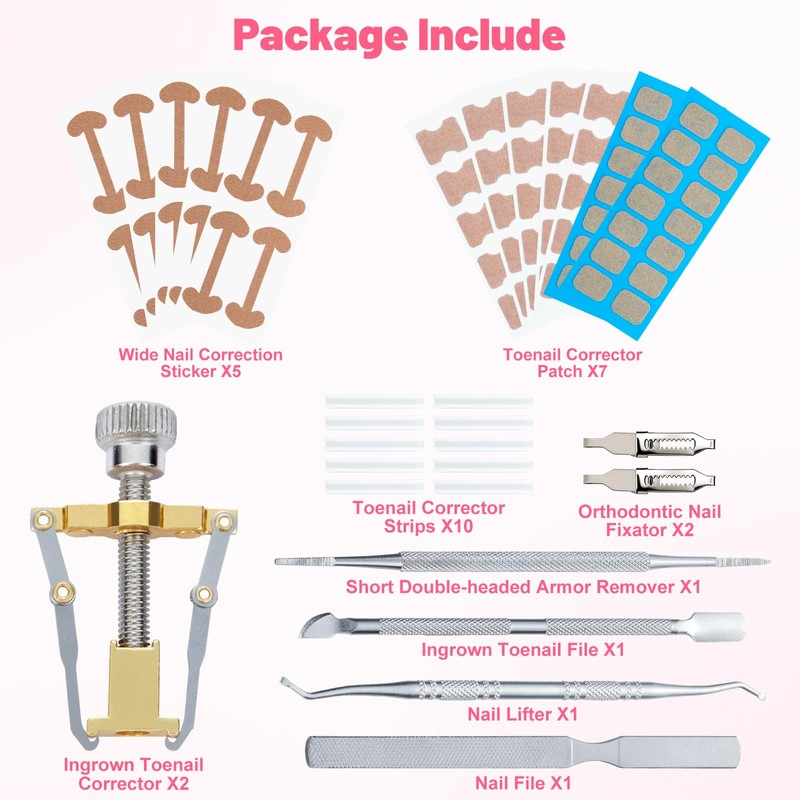 Ingrown Toenail Removal Kit Professional Ingrown Toenail Tool Kit with