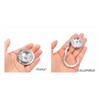 Foldable Purse Hook Floding Handbag Hanger Rhinestone Bag Holder for