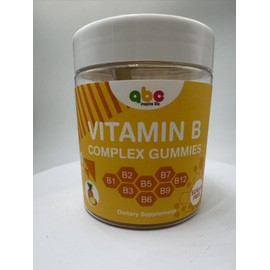 NEWOLITE 2 Pack Vitamin B Complex Gummies for Women Pineapple Flavor Daily Vitamin C B1,B2,B3,B5,B6,B7,B9,B12 Biotin Folate Supports Energy, Mood, Immune System Sugar-Free Vegan Work Adults(120Count)