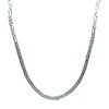 Kiss of Leather Elegant Byzantine Chain Made of 925 Sterling