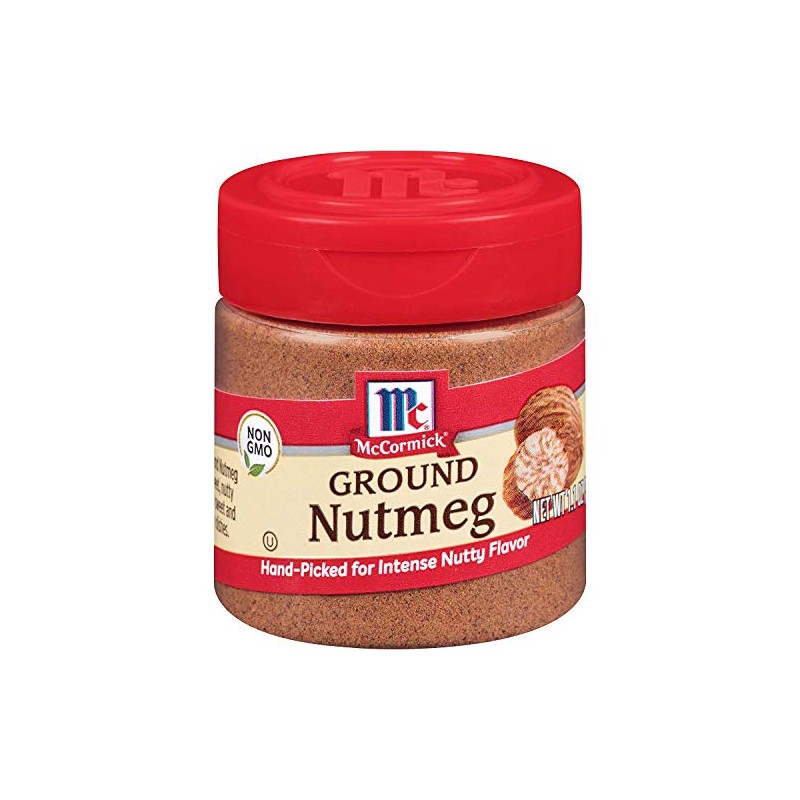 McCormick Ground Nutmeg, 1.1 oz, 3 pk
