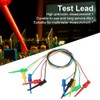5Pcs Colorful Multimeter Electrical Test Dual SMD IC Silicone Lead
