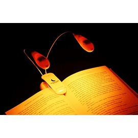 SomniLight Rechargeable Amber Book Light