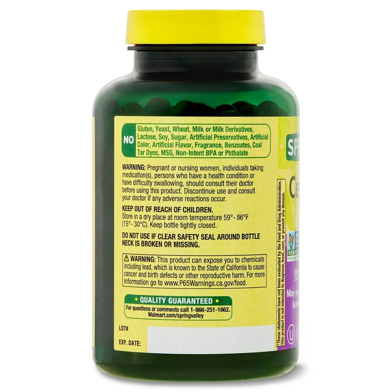 Spring Valley Ceylon Cinnamon 1200mg- 120ct Capsules (Pack of 2),