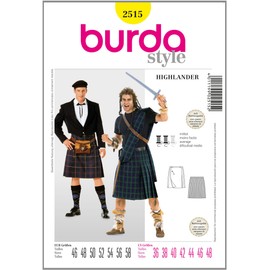 Burda Schnittmuster 2515 Gr. 46-58