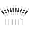 10 Sets Switch Socket Repair Tools, Switch Socket Cassette Screws