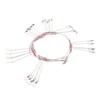 Kisangel 1set Fishing Wire Trace Leader Rigs Strong Swivel and