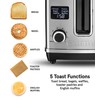 Gourmia GDT2650 Digital Multi-Function Stainless Steel Toaster