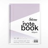 Silvine A4 Lilac Paper Dyslexia Notebook - Lined with Margin