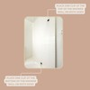 4 Pack Self Adhesive Shower Curtain Clips – Wall Mounted
