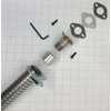 GenExhaust for Champion Generator w/ #90A exhaust cover plate 1-1/2"