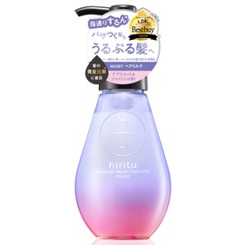 hiritu Balance Repair Hair Milk Moist Silky Hair with Ceramide Hair Repair Ingredients Heat Care Ingredients Plant Oil Heat Care Ingredients Apricot & Jasmine Scent