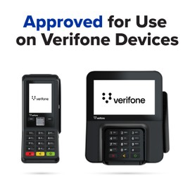 KICTeam - Waffletechnology® Cleaning Cards for Verifone Card Reader Payment Machines (40 Cards) - Verifone Tested & Approved - Presaturated with Quick Drying Solution