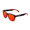 Northweek Unisex Gradiant Sunglasses, Black & Red - Red Polarized