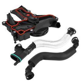 Qiilu 06H103495 - Válvula PCV para motor de válvula de ventilación del cárter separador de aceite para VW para para 1.8T 2.0T TSI 06H 103 495 B