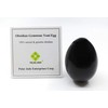 Medium Drilled Obsidian Egg – Natural Gemstone Tool for Pelvic