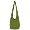 Your Cozy Crossbody Handbag, Handmade Boho Cotton Bag, Unisex, olive