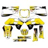 1993-1995 RM 125 Velocity Yellow Senge Graphics Complete Kit Compatible