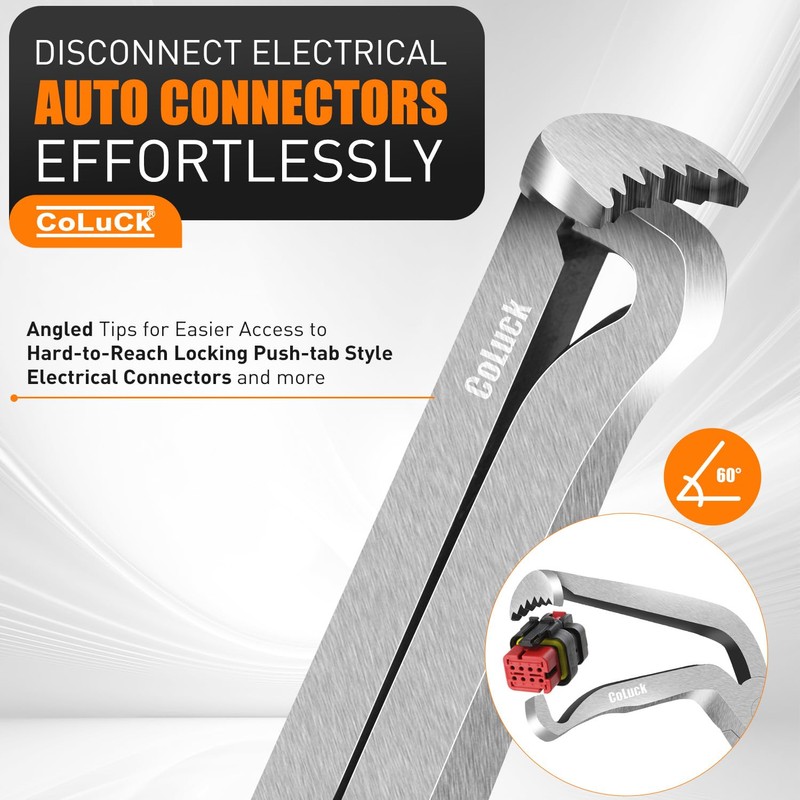 Electrical Disconnect Pliers 37980,60 Degree,Electrical Connector Separator 13120, Electrical Connector