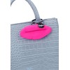 Buffalo Women's Big Boxy Collection Croco Dreamy Blue Shopper, dreamy
