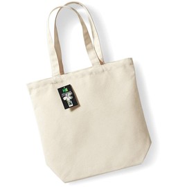 Westford Mill Unisex Adult 671 Camden Trade Shopper Bag - Natural, One Size