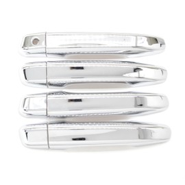 Trim Illusion Snap On Chrome Car Door Handle Cover Trim Accessories Compatible with Honda Accord 2018-2023 No Smart Key, DH293