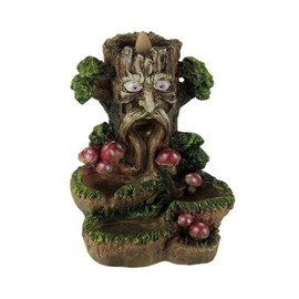 Fantasy Gifts, Ornament, Tree Man Backflow Incense Burner, Home Décor, Multicolor, 6 X 5 inches