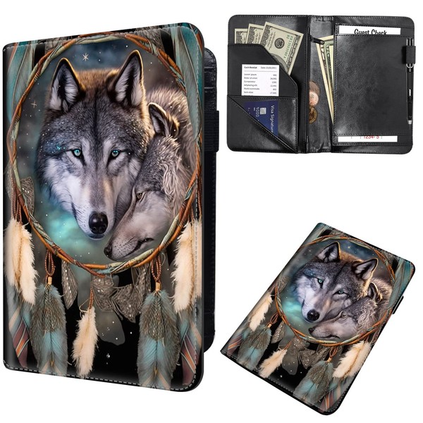 Server Book for Waitress, Waiter Book Server Wallet Fit Serving