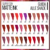 Maybelline Superstay Matte Ink Longlasting Liquid, Orange Red Lipstick, Up